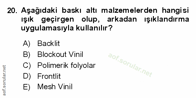 Soru 20