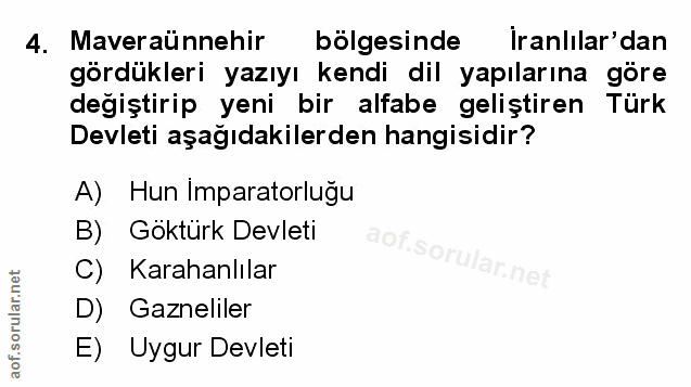 Soru 4
