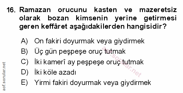 Soru 16