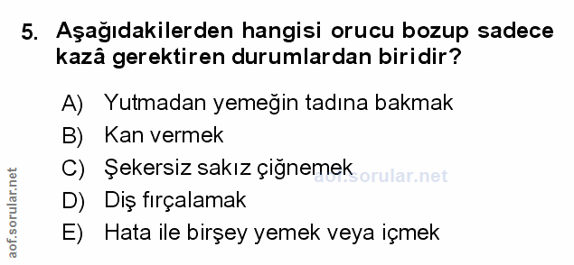 Soru 5