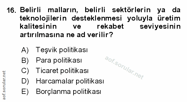 Soru 16