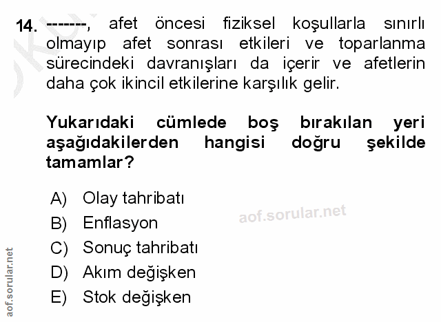 Soru 14