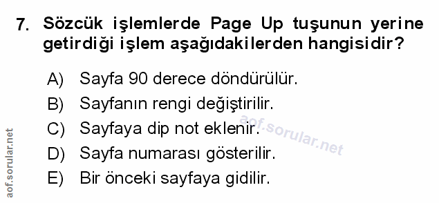 Soru 7