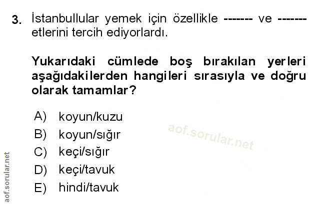 Soru 3