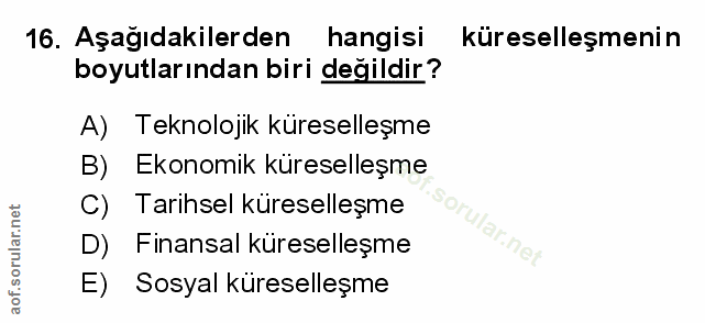 Soru 16