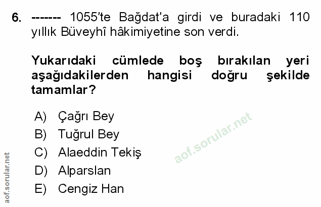 Soru 6