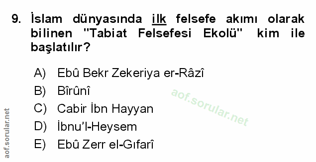 Soru 9