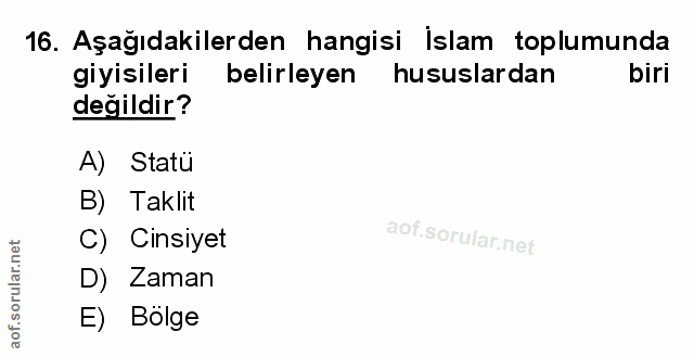 Soru 16