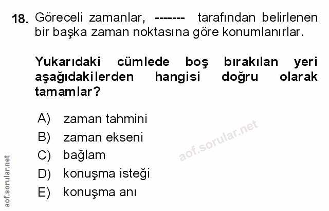 Soru 18