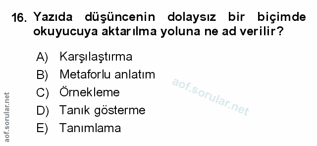 Soru 16