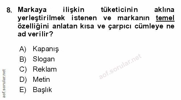Soru 8