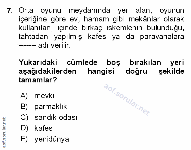 Soru 7