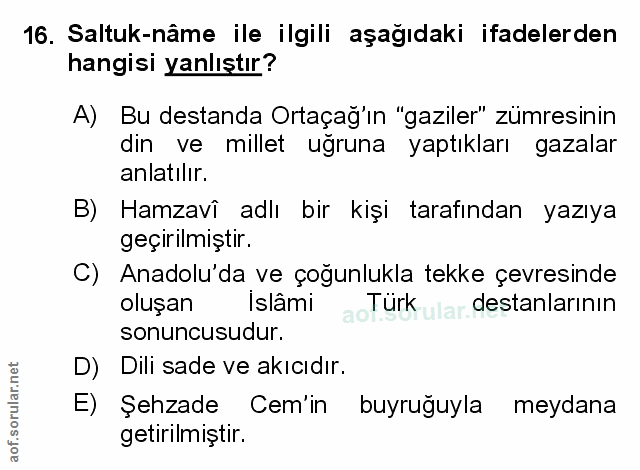 Soru 16