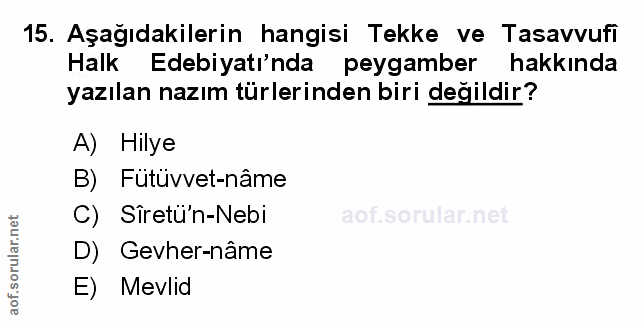 Soru 15