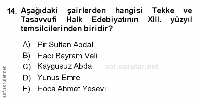 Soru 14