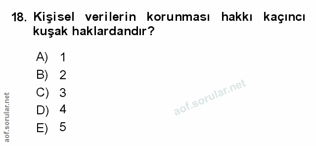 Soru 18