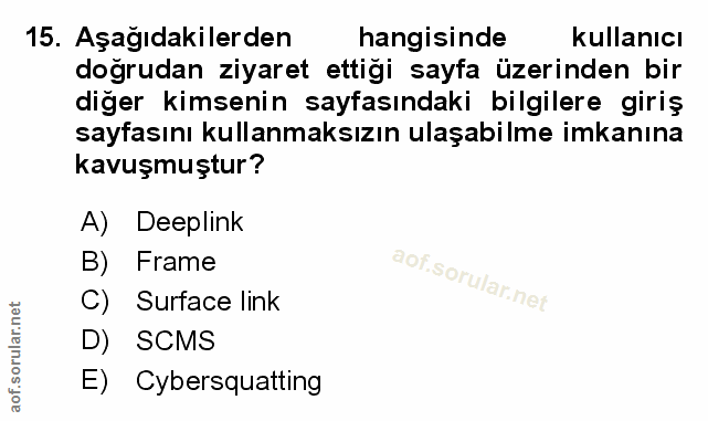 Soru 15