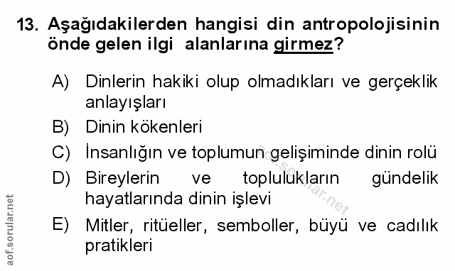 Soru 13