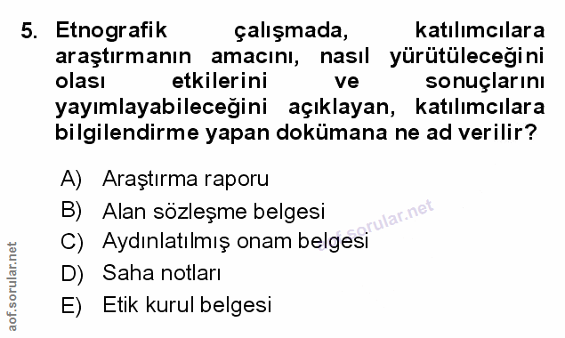 Soru 5