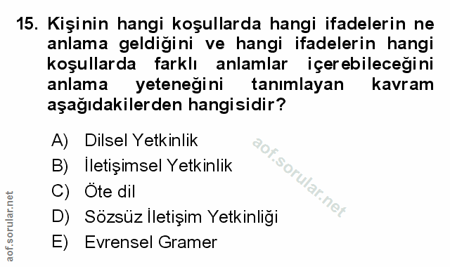 Soru 15