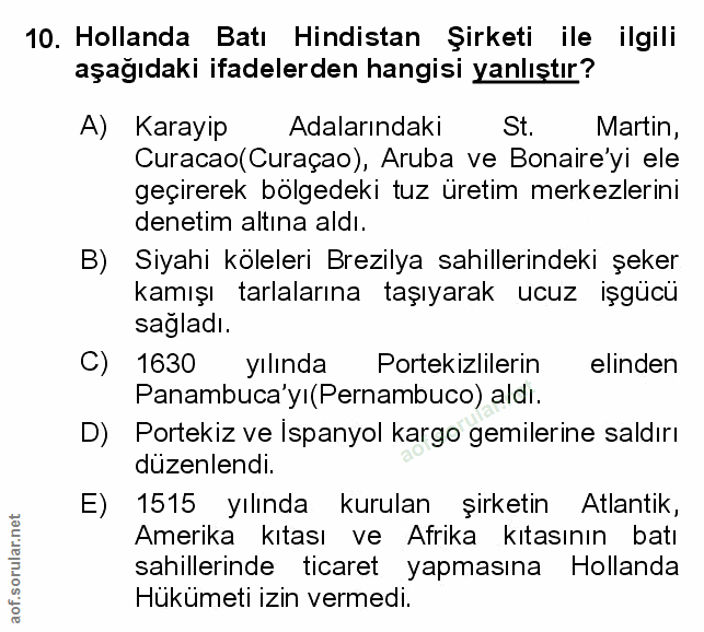 Soru 10