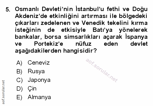 Soru 5
