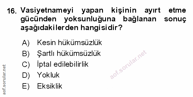 Soru 16