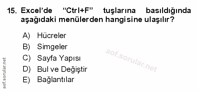 Soru 15