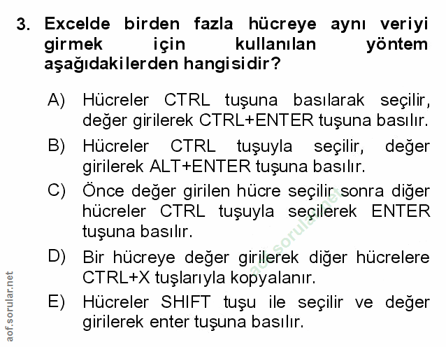 Soru 3