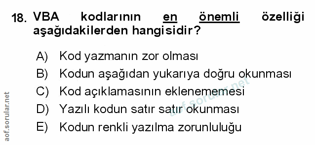 Soru 18