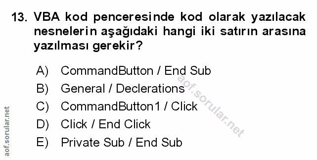 Soru 13