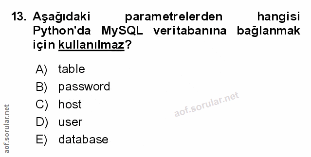 Soru 13