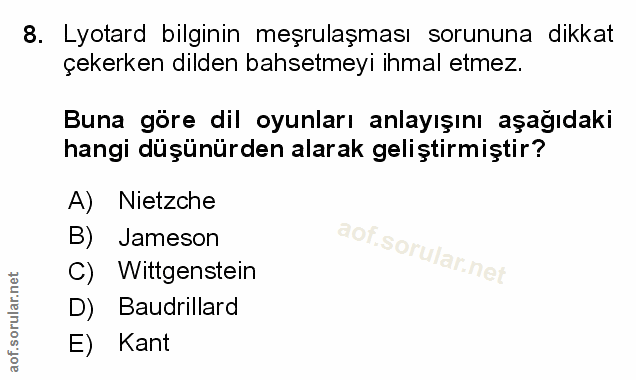 Soru 8