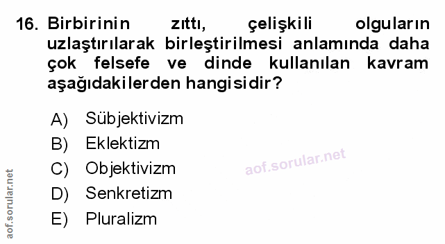 Soru 16
