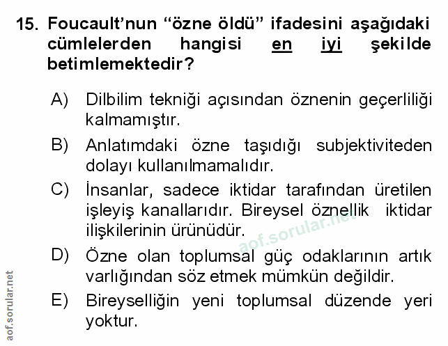Soru 15