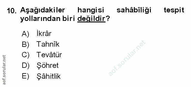Soru 10