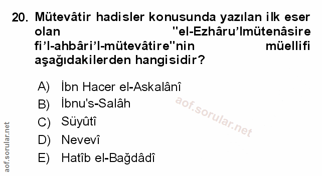 Soru 20