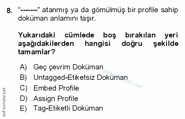 Soru 8