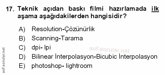 Soru 17