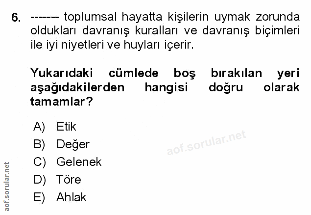 Soru 6