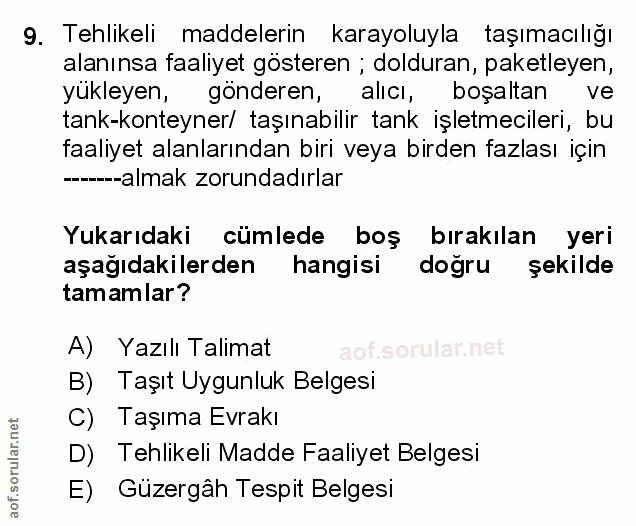 Soru 9