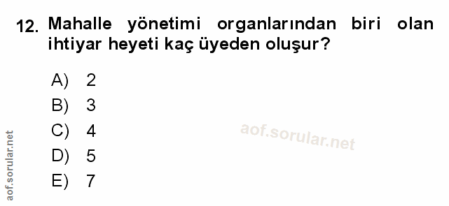 Soru 12