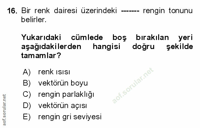 Soru 16