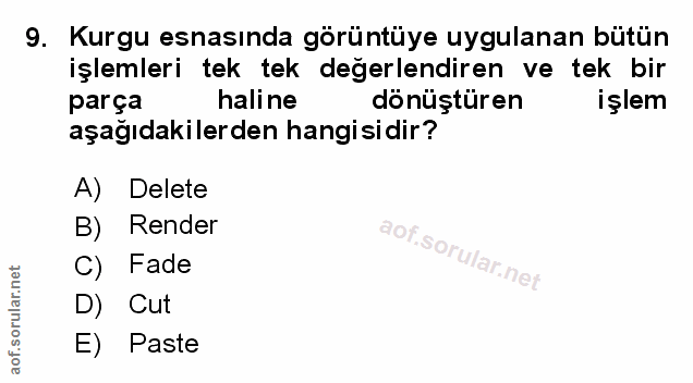 Soru 9