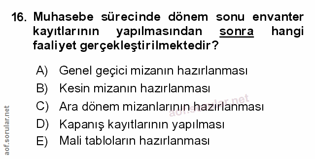 Soru 16