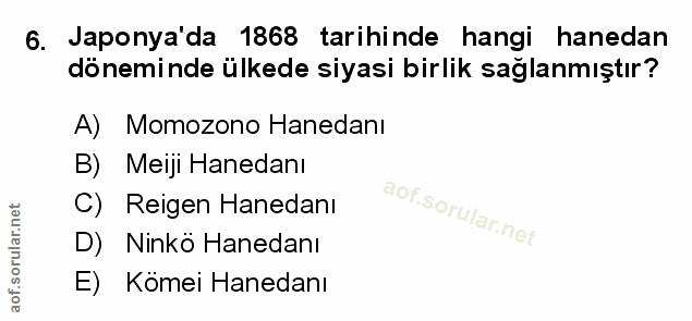 Soru 6