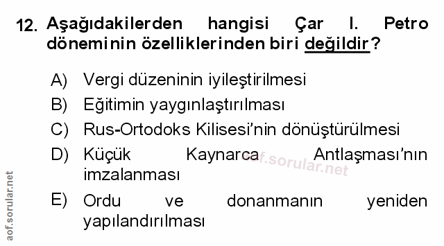 Soru 12