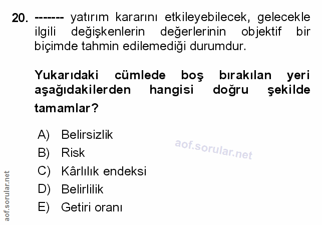Soru 20
