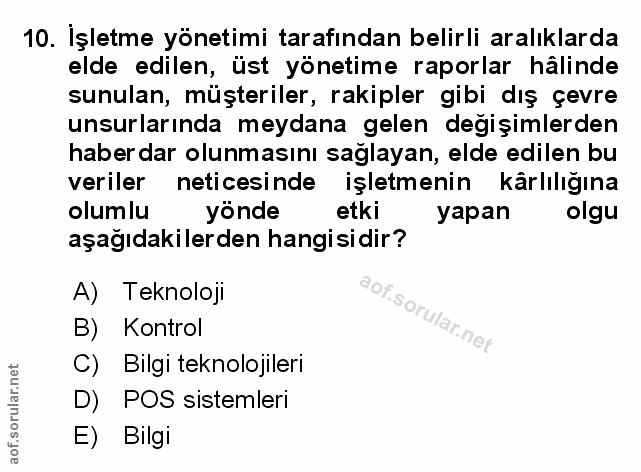 Soru 10