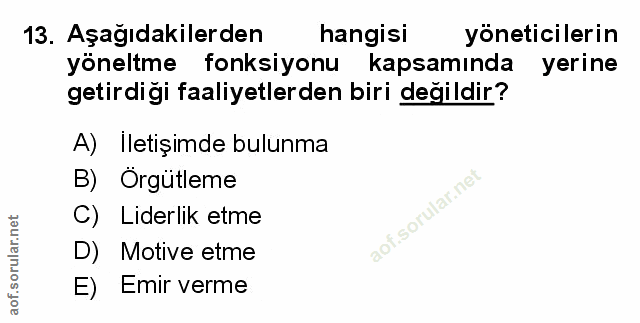 Soru 13